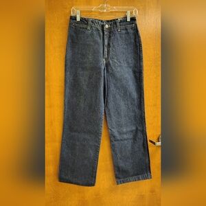 Oscar De La Renta Classic Blue Denim Jeans